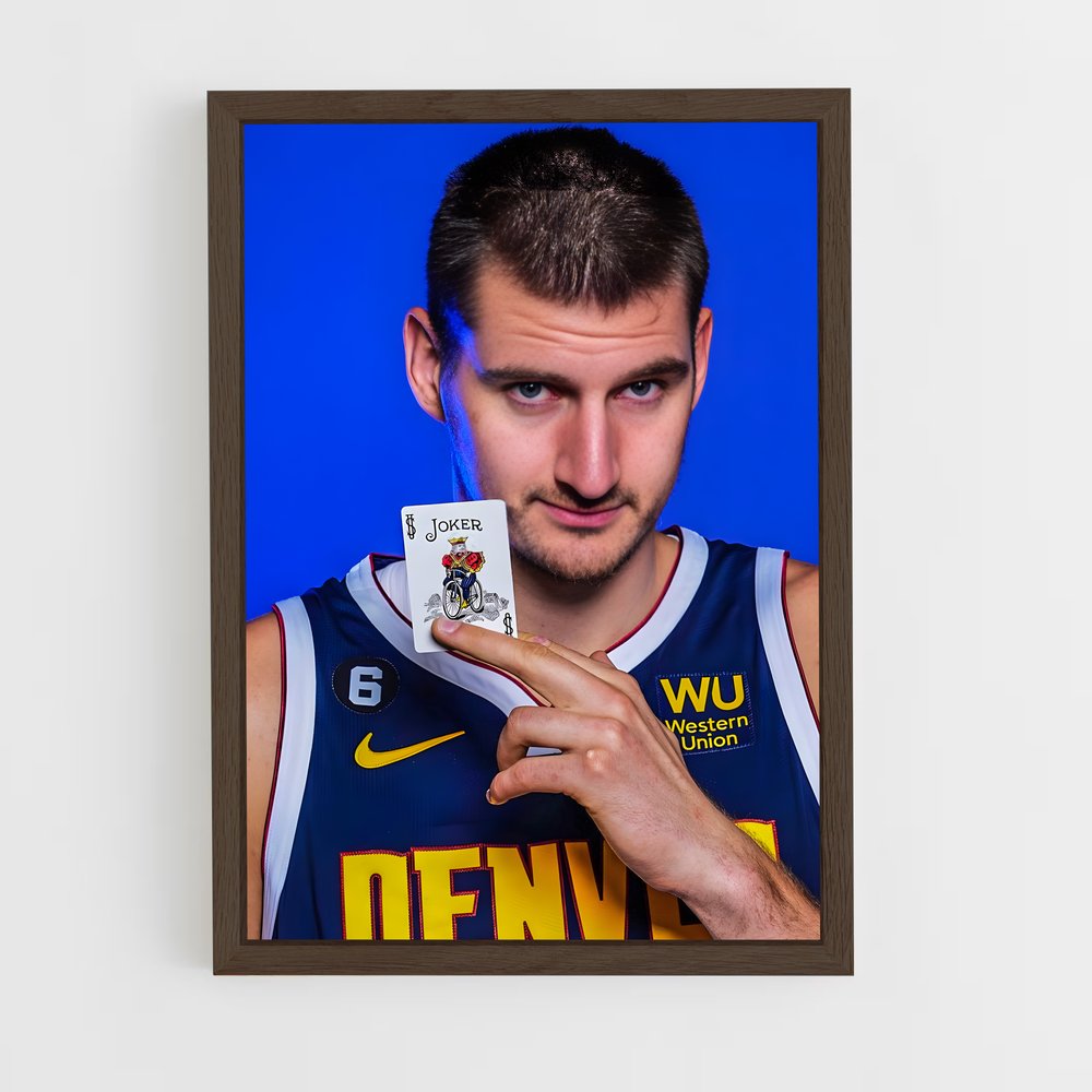 Poster Jokic's Magic – affiche Basketball (vue 5)